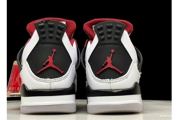 Jordan Red 4 308497-160 Black 308497-160 Air Fire White Men 0925